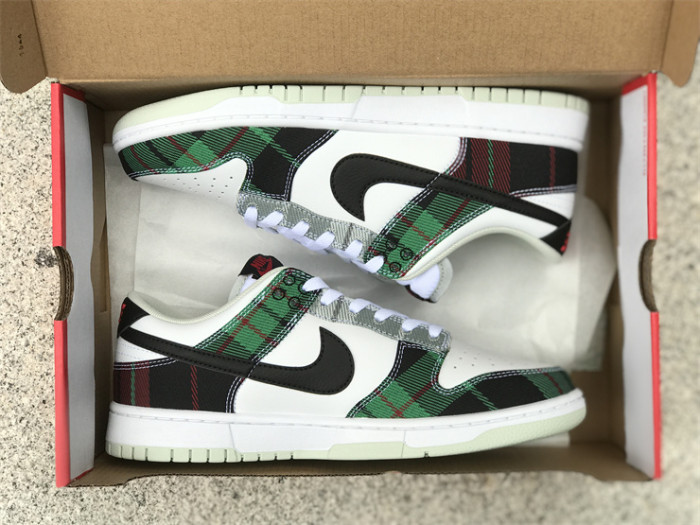 Authentic Nike Dunk Low “Plaid”