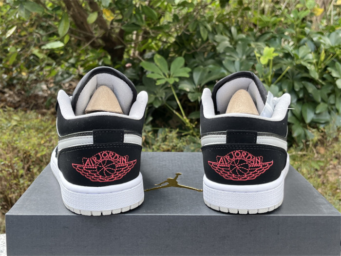 Authentic Air Jordan 1 Low Black