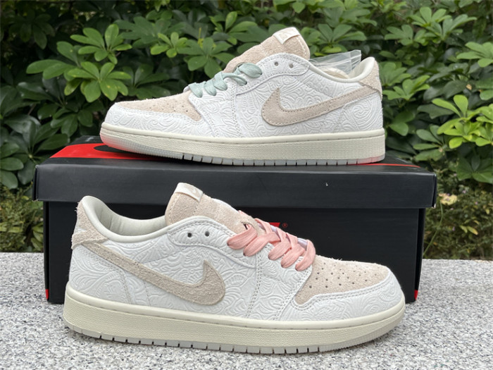 Authentic Chris Paul x Air Jordan 1 Low OG “Give Them Flowers”