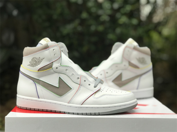 Authentic Daniel Arsham x AJ1 Hi