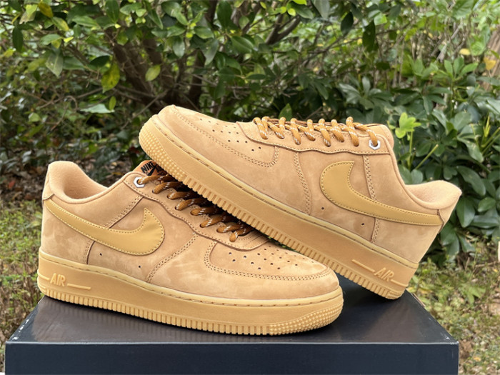Authentic Nike Air Force 1 Low 07 LV8 “Wheat / Flax”