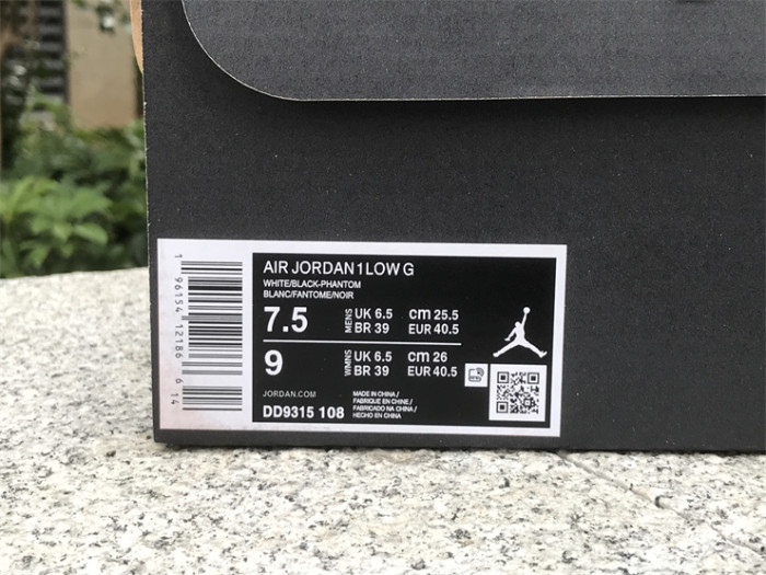 Authentic Air Jordan 1 Low Golf DD9315-108