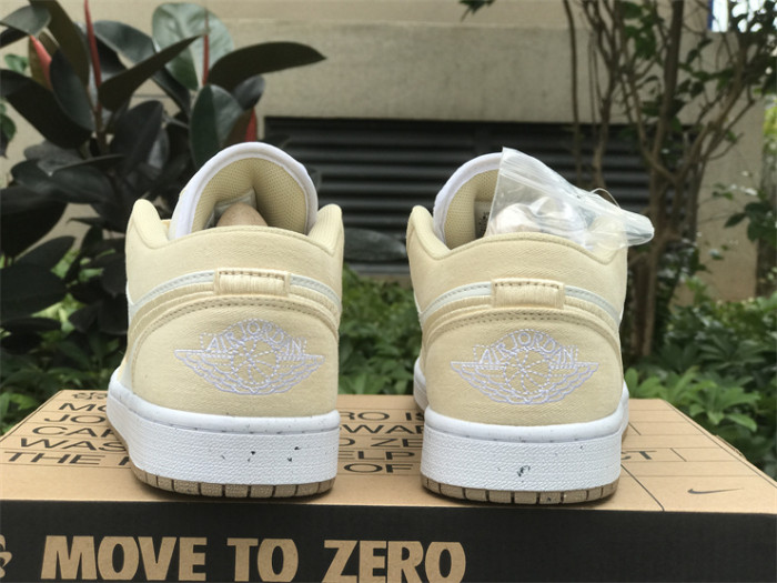 Authentic Air Jordan 1 Low SE “Canvas” Women