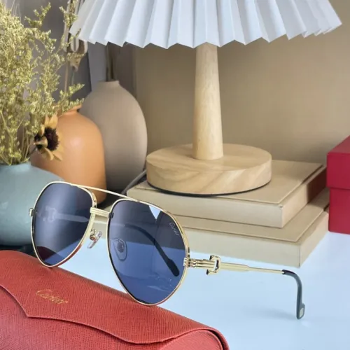 Cartier Sunglasses AAAA-1263