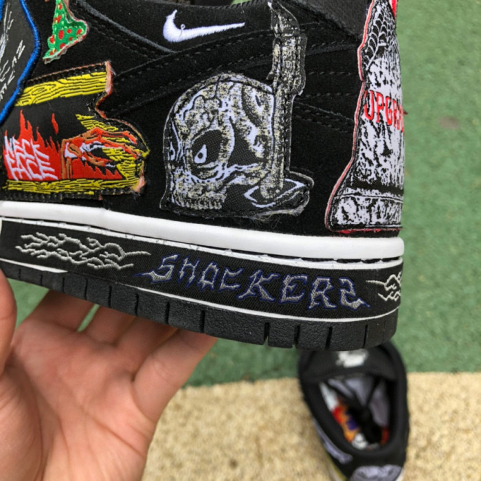 Authentic Neckface x Nike SB Dunk Low