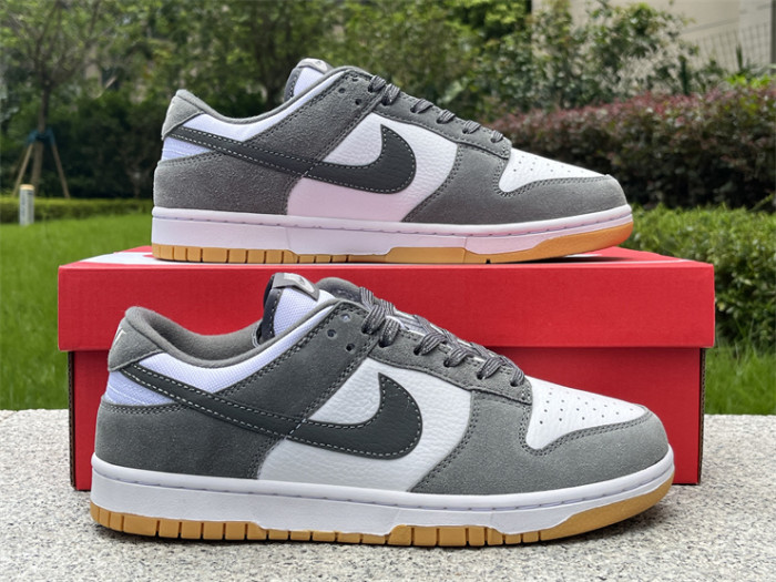 Authentic Nike Dunk Low Smoke Grey