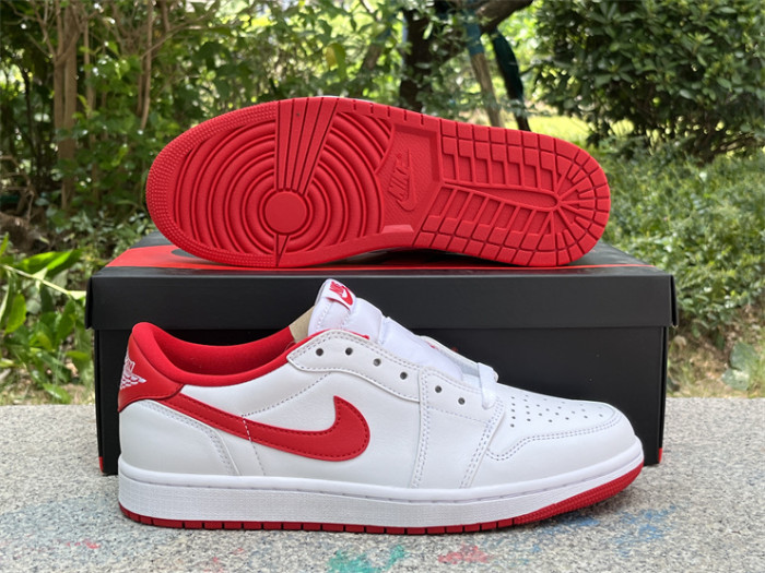 Authentic Air Jordan 1 Low OG “University Red”