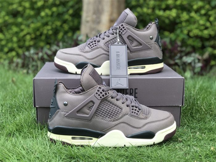 Authentic A Ma Maniére x Air Jordan 4 “Violet Ore”