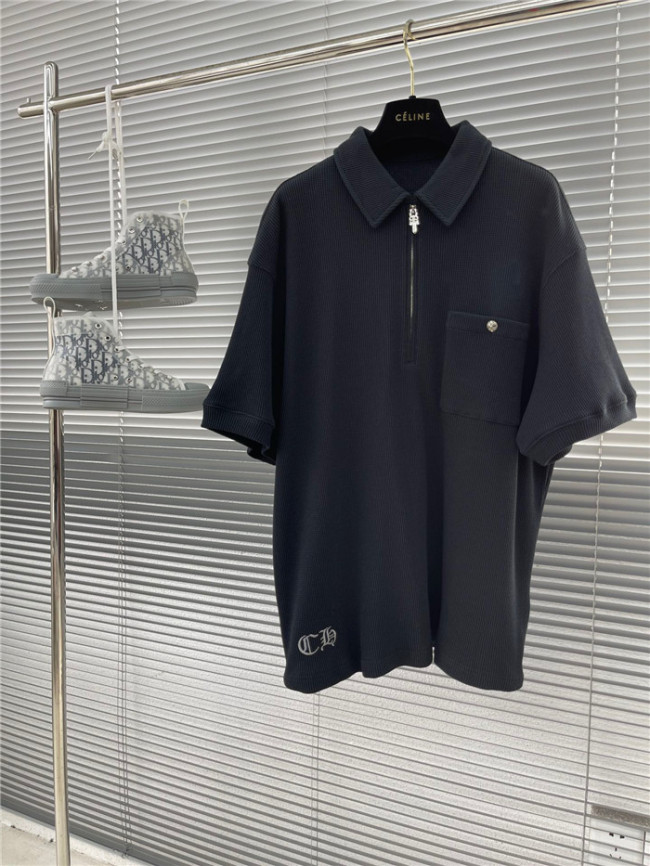 Chrome Hearts Short Shirt High End Quality-049