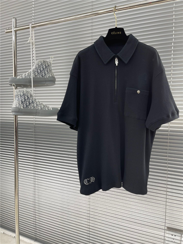 Chrome Hearts Short Shirt High End Quality-049