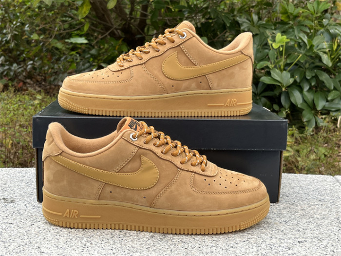 Authentic Nike Air Force 1 Low 07 LV8 “Wheat / Flax”
