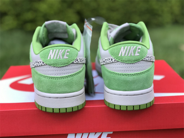Authentic Nike Dunk Low “Safari Swoosh” Green