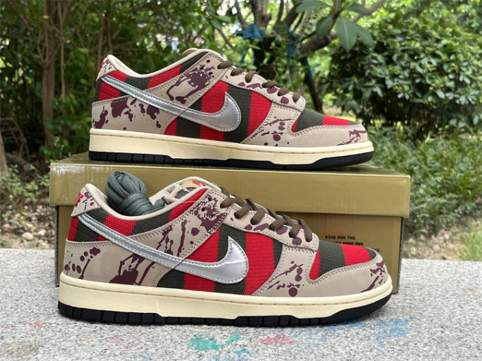 Authentic Nike SB Dunk Low “Freddy Krueger”