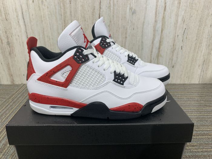 Authentic Air Jordan 4 “Red Cement”