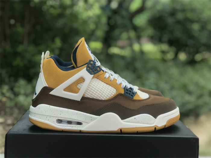Authentic Air Jordan 4 Cacao Wow