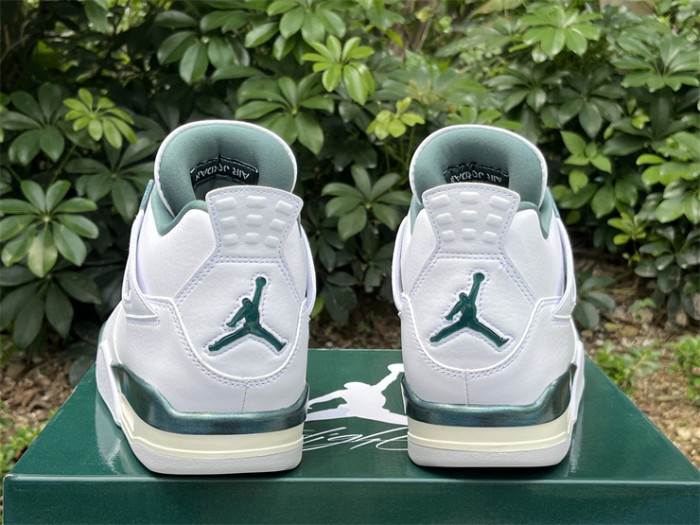 Authentic Air Jordan 4 Oxidized Green
