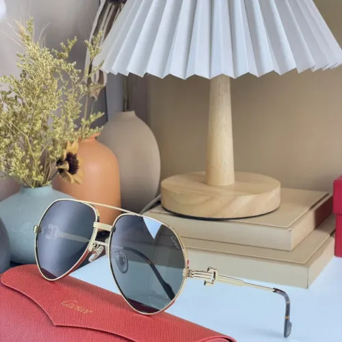 Cartier Sunglasses AAAA-1257