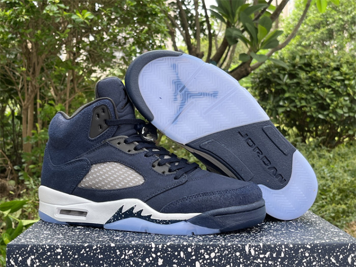 Authentic Air Jordan 5 “Midnight Navy”2023