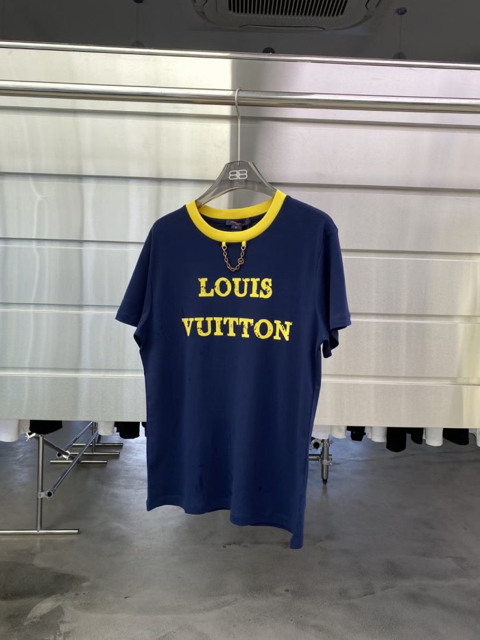 LV Shirt High End Quality-814