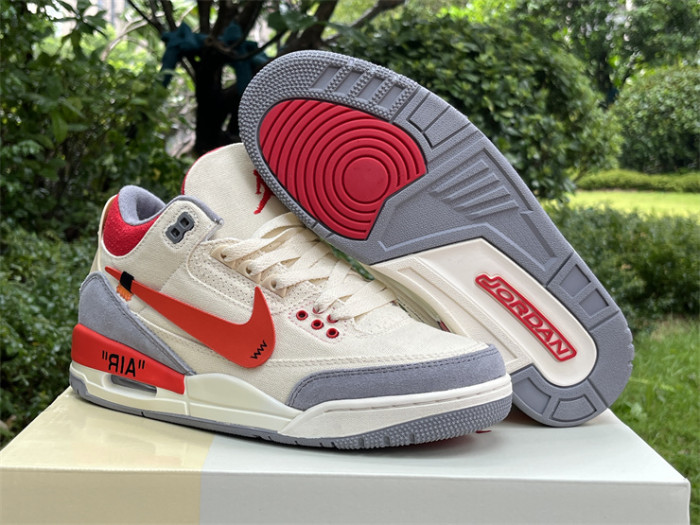 Authentic Off-White x Air Jordan 3