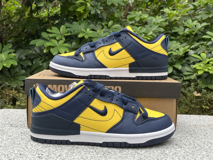 Authentic Nike Dunk Low Disrupt 2 “Michigan”