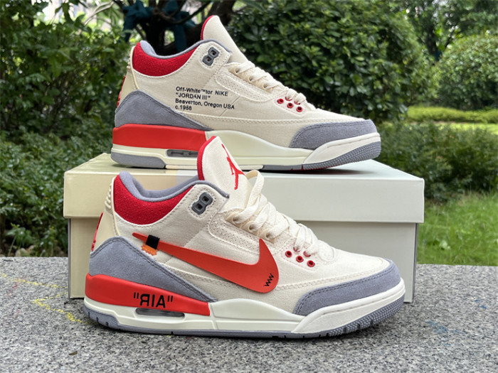 Authentic Off-White x Air Jordan 3