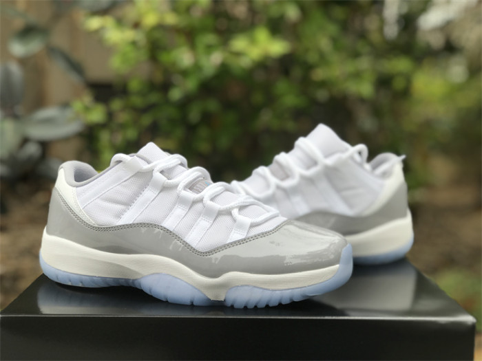 Authentic Air Jordan 11 Low “Cement Grey” 2.0