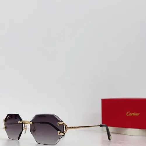 Cartier Sunglasses AAAA-2651