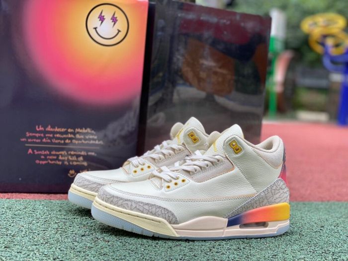 Authentic J Balvin x Jordan Air Jordan 3 GS