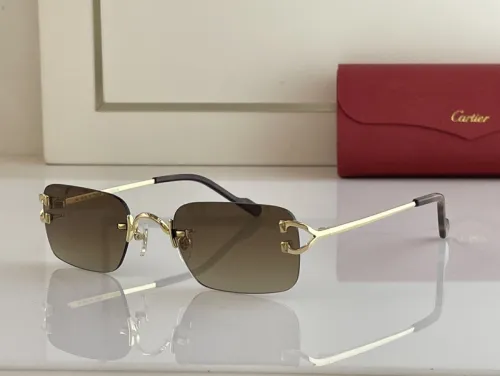 Cartier Sunglasses AAAA-1913