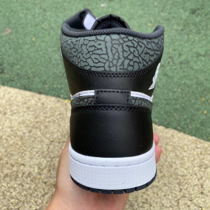 Authentic Air Jordan 1 Mid Panda Elephant