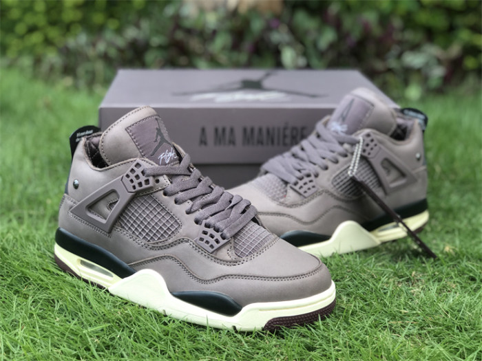 Authentic A Ma Maniére x Air Jordan 4 “Violet Ore”