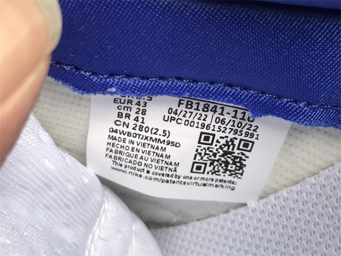 Authentic Nike SB Dunk Low White Blue