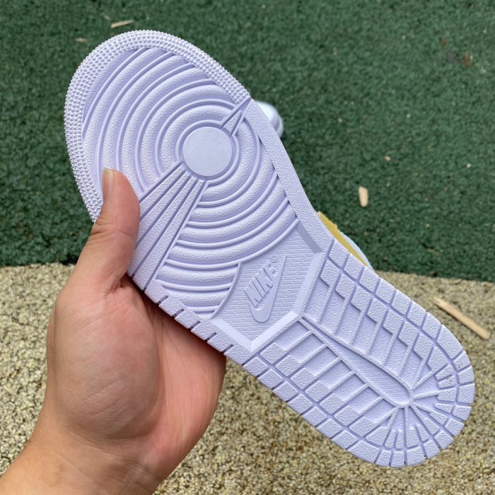 Authentic Air Jordan 1 Low Barely Grape Women