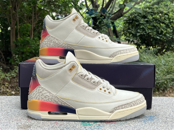 Authentic J Balvin x Air Jordan 3