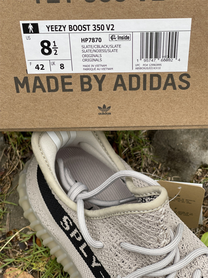 Authentic Yeezy Boost 350 V2 Slate
