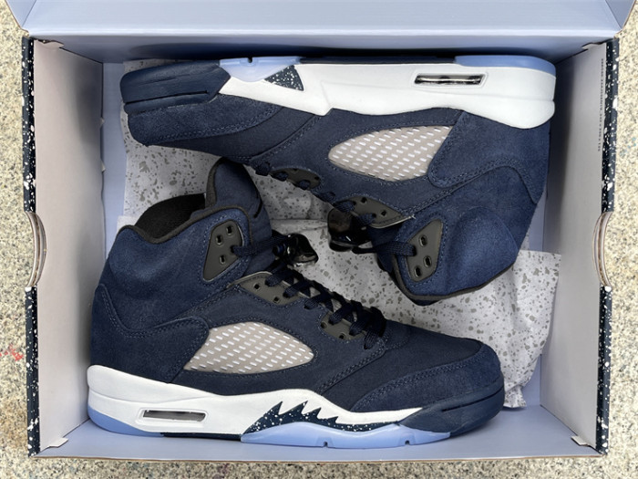 Authentic Air Jordan 5 “Midnight Navy”2023