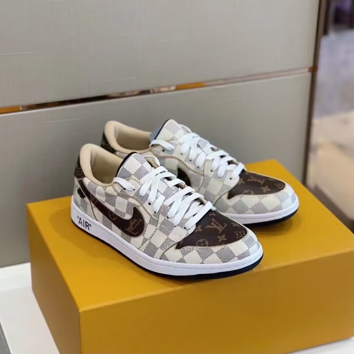 Authentic LV X Air Jordan 1 Low