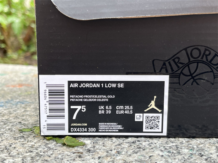 Authentic Air Jordan 1 Low “Aquatone”