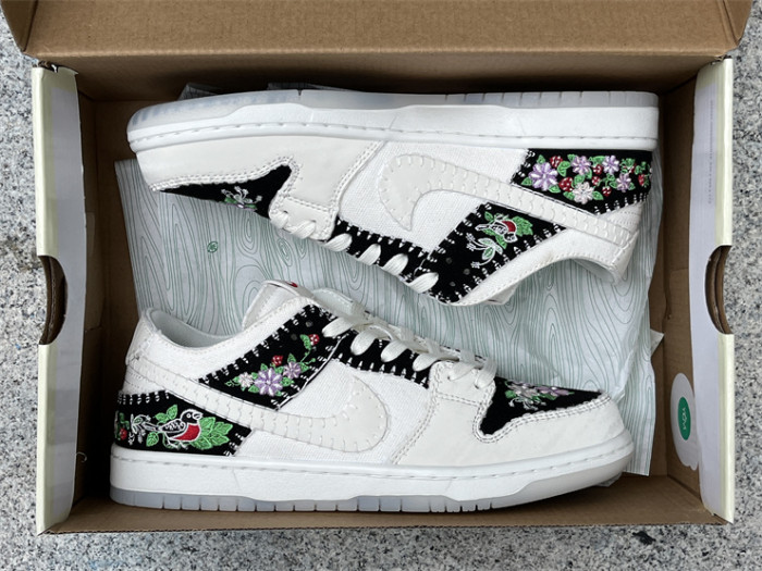 Authentic Nike SB Dunk Low Decon “N7” White Black