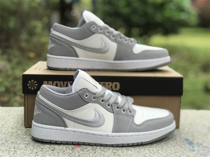 Authentic Air Jordan 1 Low SE “Light Steel Grey” Women Shoes