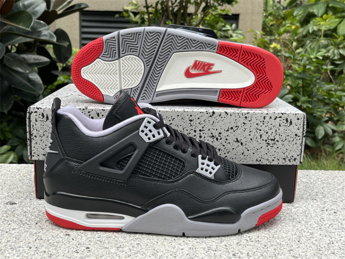 Authentic Air Jordan 4 “Bred Reimagined”