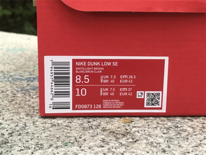 Authentic Nike Dunk Low “Sanddrift”