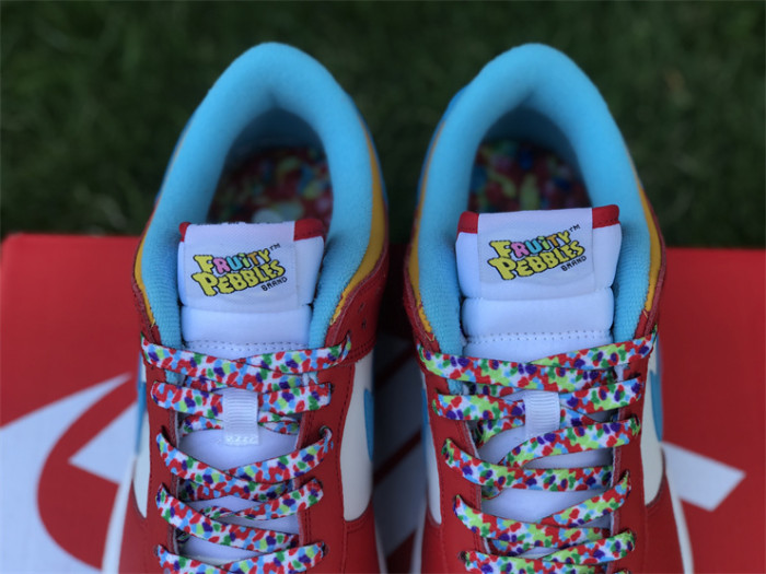 Authentic LeBron James x Nike Dunk Low “Fruity Pebbles”