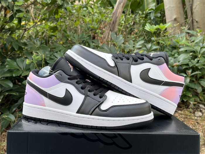 Authentic Air Jordan 1 Low White Pink