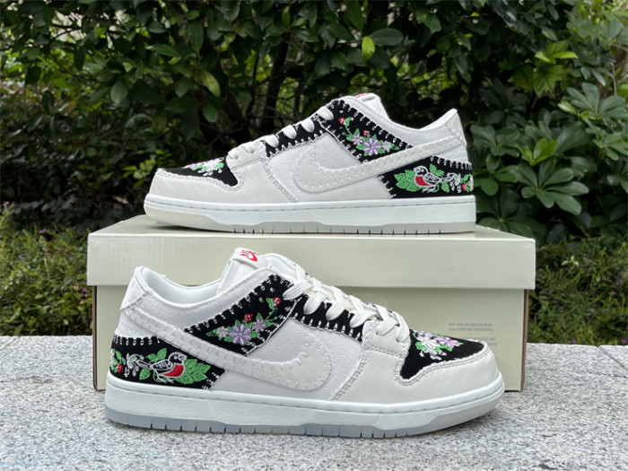 Authentic Nike SB Dunk Low Decon “N7” White Black