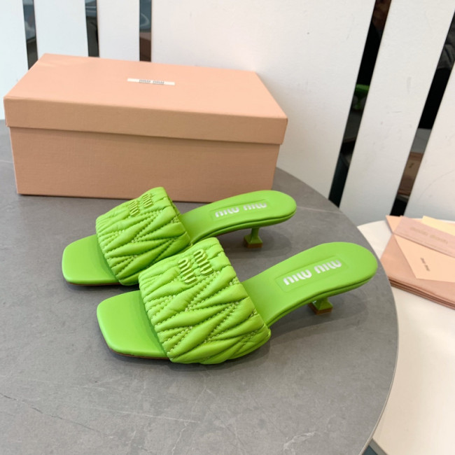 Miu Miu women slippers 1:1 quality-009