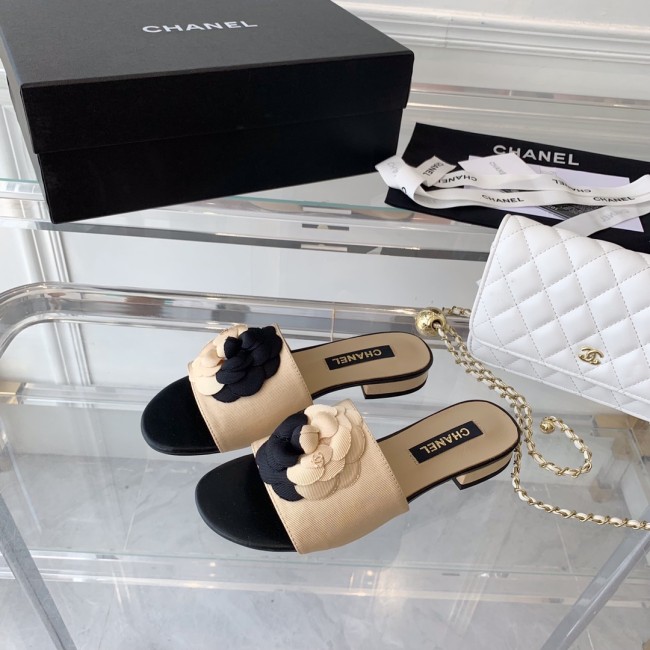 CHNL women slippers 1:1 quality-295