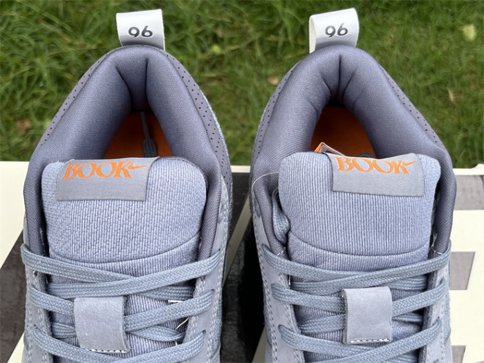 Authentic Nike Book1 Mirage V2 Ashen Slate Grey