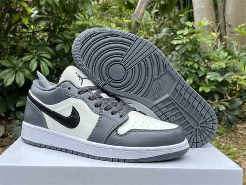 Authentic Air Jordan 1 Low Dark Grey Women